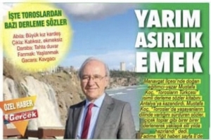 Gerçek Gazetesi, Torosların Türkçesini Tanıttı
