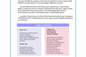 DÜŞÜNEN ÇOCUK 1-2-3-4