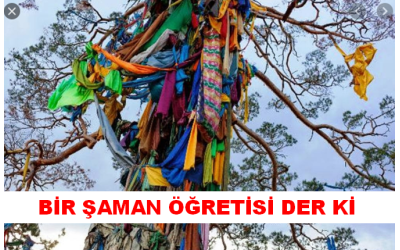 Bir Şaman Öğretisi Der ki