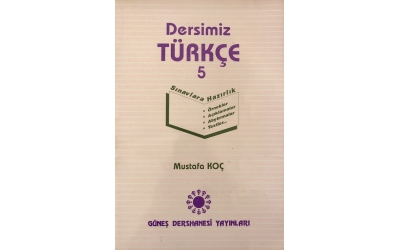 Dersimiz Türkçe-5 Birinci Baskı