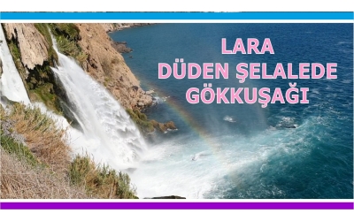 Lara Düden Şelelede Gökkuşağ, # Düden Şelale, #Gökkuşağı, #Muhteşem, #Antalya, #Mustafakoçvideoları