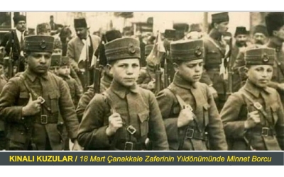Kınalı Kuzular Çanakkale Şehitlerini Anıyoruz