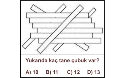 Çubukları Sayalım