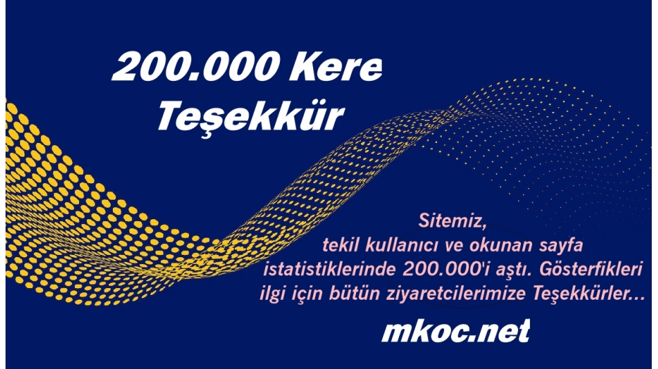 200.000 Kere TeÅŸekkÃ¼rler