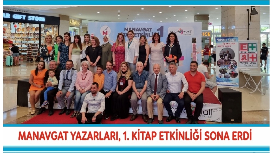 Manavgat 1. Kitap Günleri Etkinliğine Katıldık