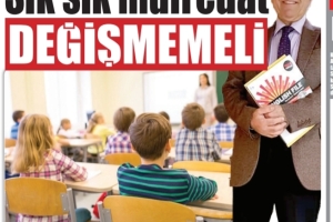 MÜFREDAT SIK SIK DEĞİŞMEMELİ