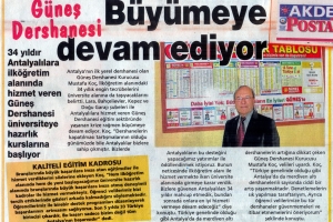 GÜNEŞ Büyümeye Devam Ediyor /2013