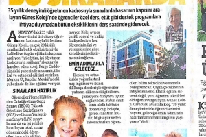 Güneş Koleji Açılıyor / 2015