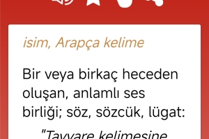 HERKESİN BİR KELİME HAZİNESİ VAR