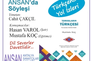 ANSANDAKİ Söyleşide Türkçenin Yol İzlerini Konuştuk