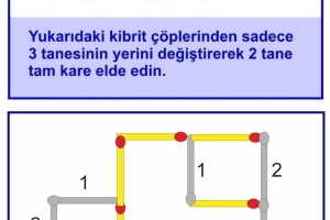 Kibritler Çözüm-1