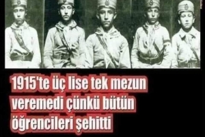 Kınalı Kuzular Çanakkale Şehitlerini Anıyoruz