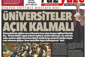 Üniversitler Açık Kalmalı