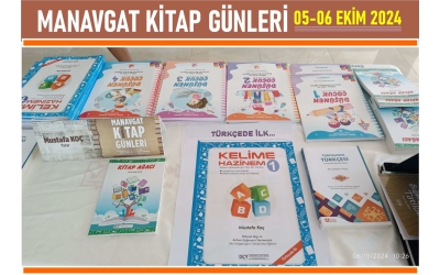 MANAVGAT KİTAP GÜNLERİ ETKİNLİĞİNE KATILDIK