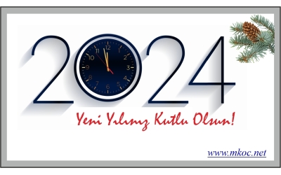 YENİ YILINIZ KUTLU OLSUN!