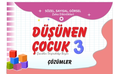DÜŞÜNEN ÇOCUK -3 ÇÖZÜMLER
