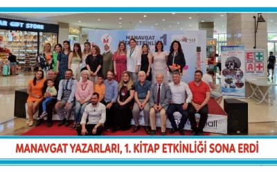 Manavgat 1. Kitap Günleri Etkinliğine Katıldık