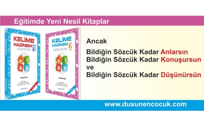 KELİME HAZİNEM KİTABIMIZ BASILDI