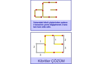 Kibritler Çözüm-1
