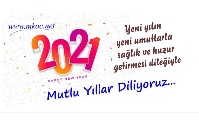 Yeni Yılınız Kutlu Olsun!