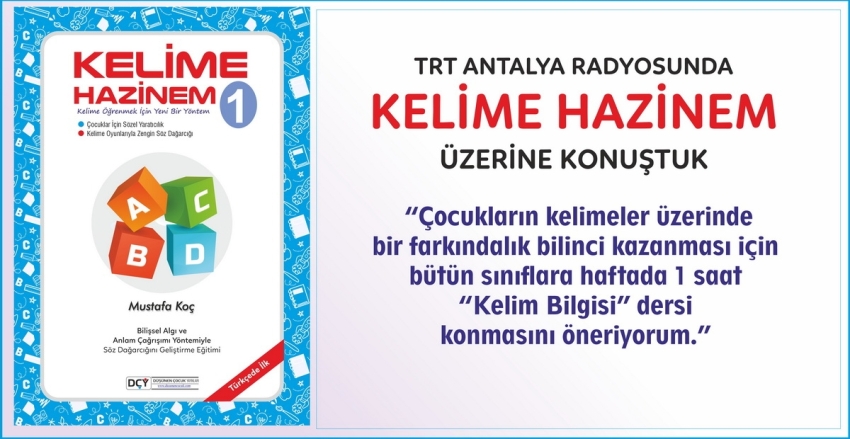 TRT ANTALYA RADYOSUNDA KELİME HAZİMEM ÜZERİNE KONUŞTUK