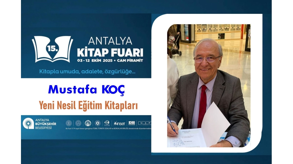 ANTALYA KİTAP FUARI SONA ERDİ