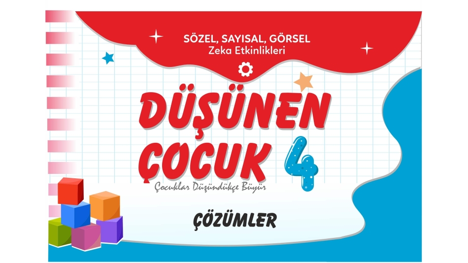 DÜŞÜNEN ÇOCUK-4 ÇÖZÜMLER
