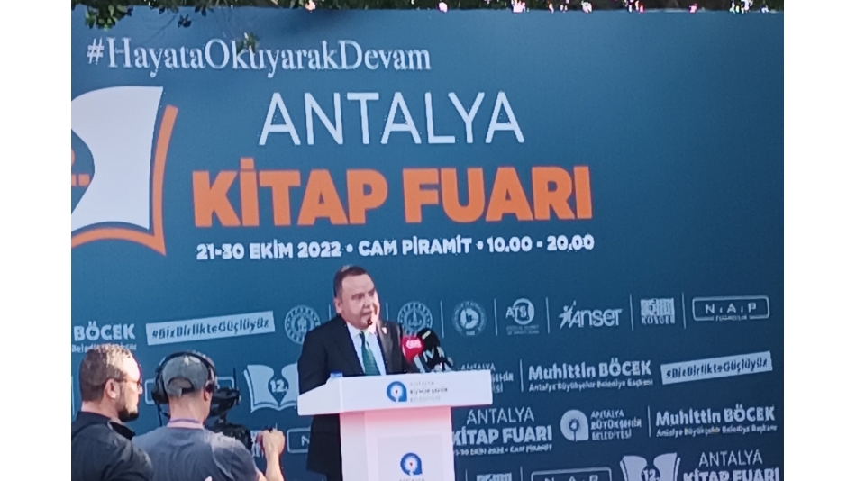Antalya Kitap Fuarı Sona Erdi