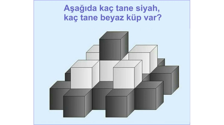 Üç Boyutlu Düşünme Zihinsel Algı