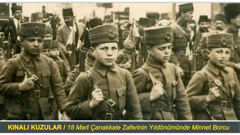 Kınalı Kuzular Çanakkale Şehitlerini Anıyoruz