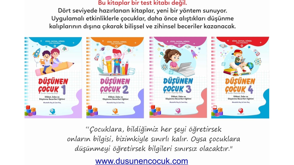 DÜŞÜNEN ÇOCUK 1-2-3-4